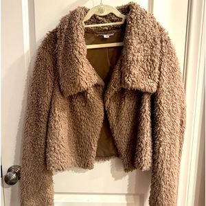 BOHO BROWN SHERPA FLUFFY WINTER SWEATER FLAVLUX Retro Medium